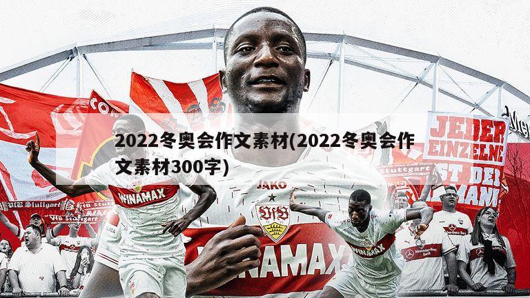 2022冬奥会作文素材(2022冬奥会作文素材300字)