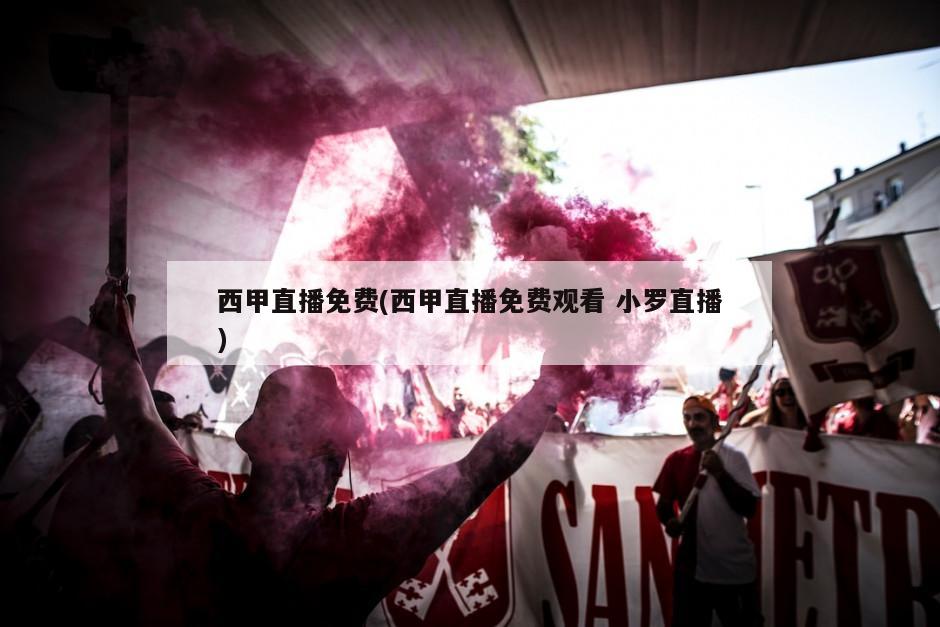 西甲直播免费(西甲直播免费观看 小罗直播)