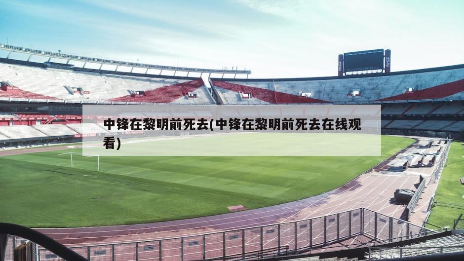 中锋在黎明前死去(中锋在黎明前死去在线观看)